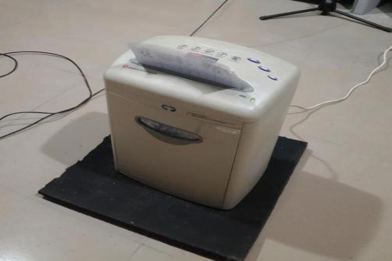 科密牌C-638碎纸机平均表面声压级测量